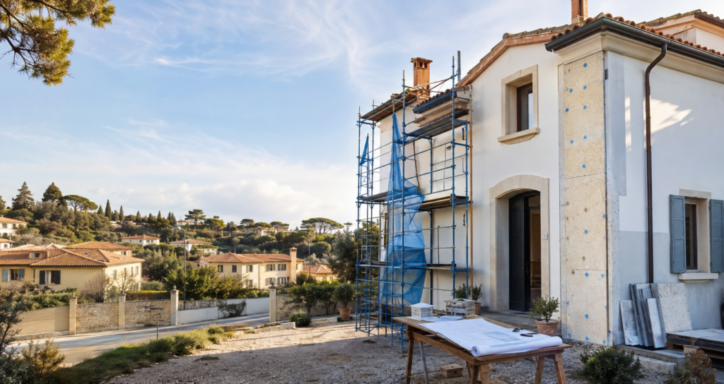 Ristrutturazione di una seconda casa con isolamento dell involucro